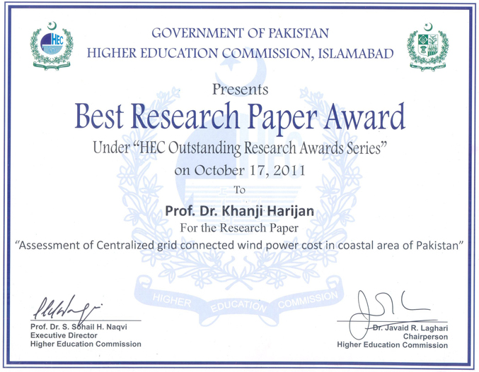 research paper presentation certificate